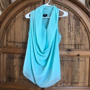 Fate Sleeveless Top in Aqua Size Small NWOT